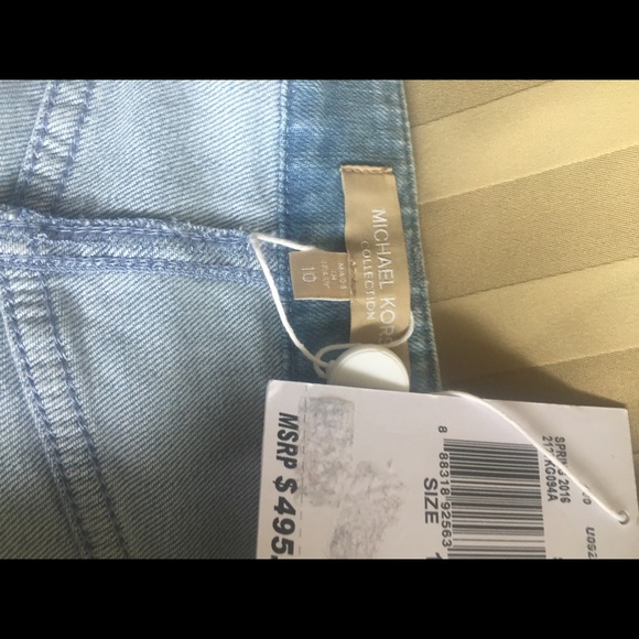 Michael Kors Collection Flare Jeans -Size 10 (NWT) - Picture 4 of 5